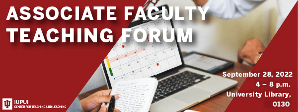 Register for the 2022 Associate Faculty Teaching Forum Image