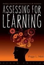 Book cover of Assessing for Learning by Peggy L. Maki